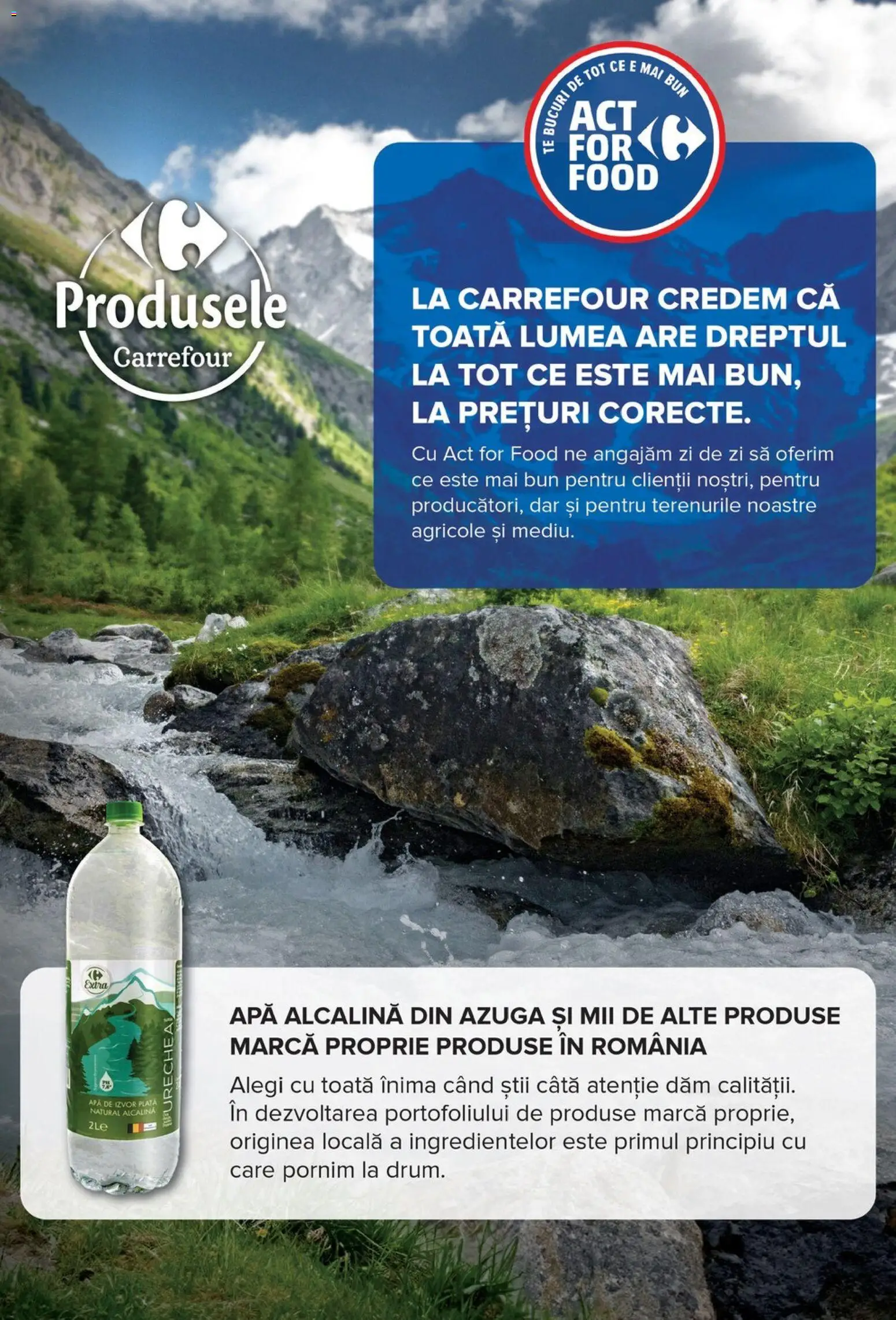Noul catalog Carrefour – valabil de la 15.04.2026 | Pagină: 40 | Produse: Apă