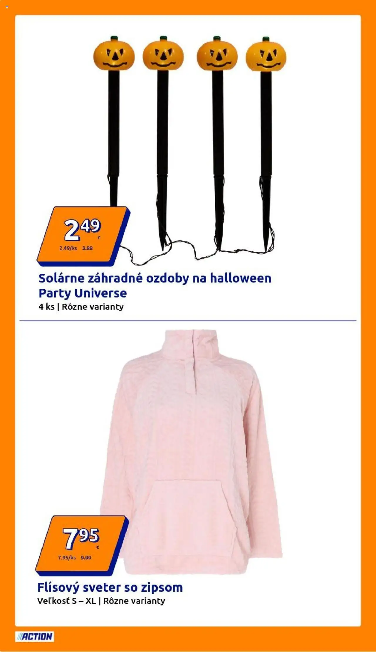 Nové Action akcie – leták je platný od 15.10.2025 | Strana: 14 | Produkty: Sveter