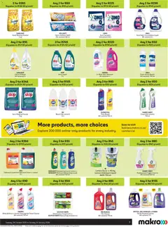 Makro specials catalogue – valid from 28.10.2025 | Page: 7 | Products: Handwash, Toilet, Fabric softener, Dishwashing liquid