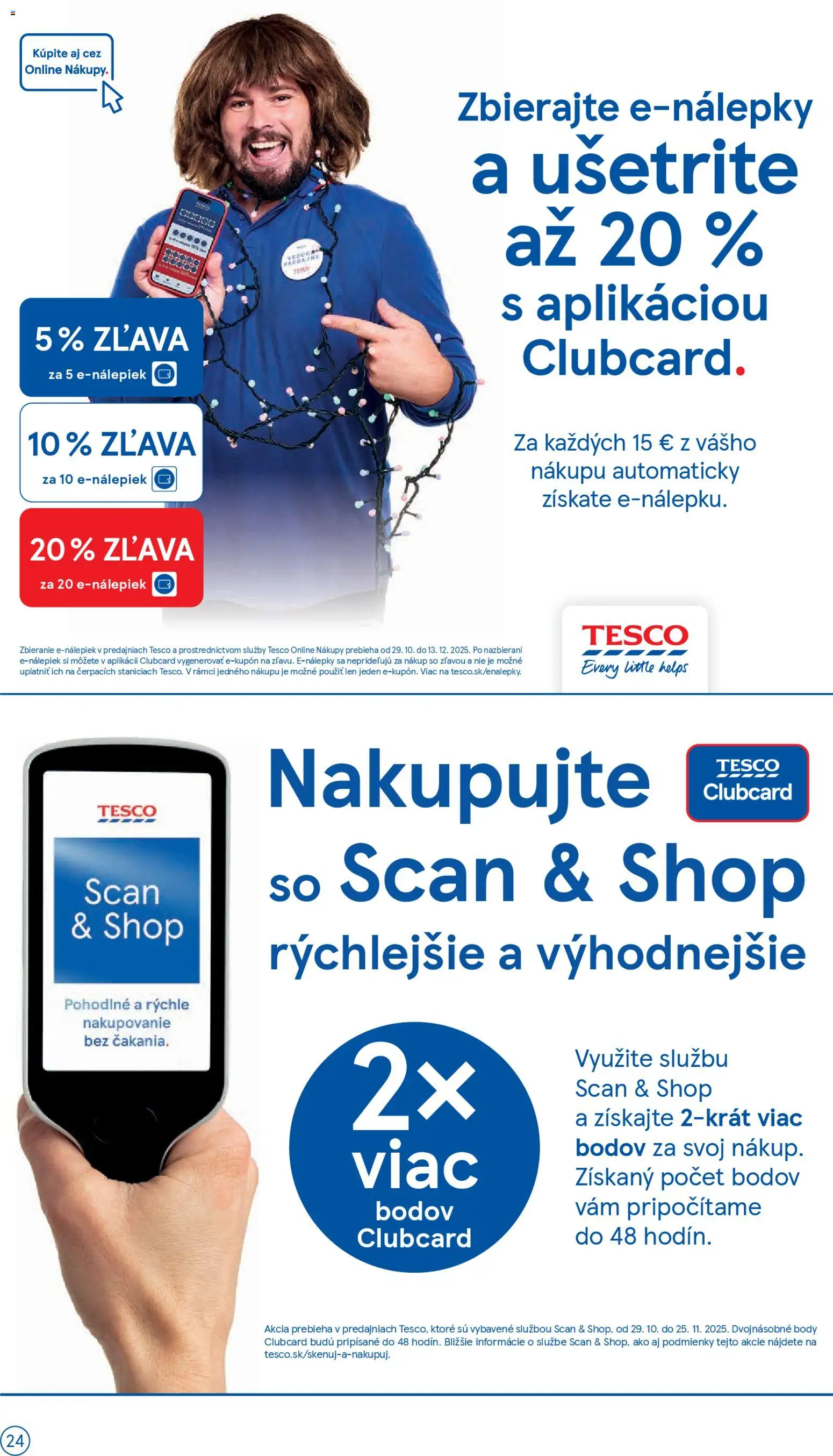 Nové Tesco akcie – leták je platný od 29.10.2025 | Strana: 24