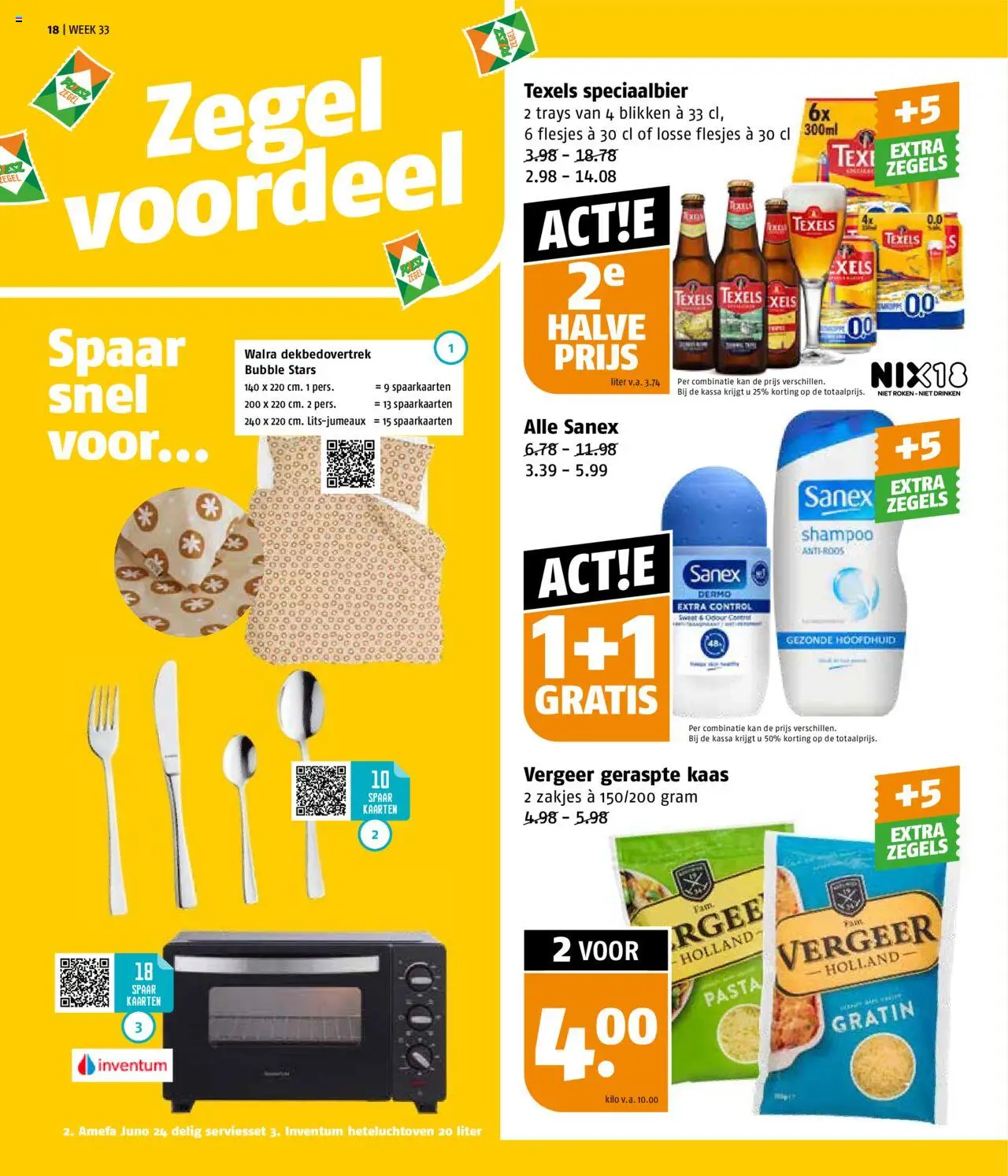  | Pagina: 18 | Producten: Kaas, Kan, Pasta, Shampoo