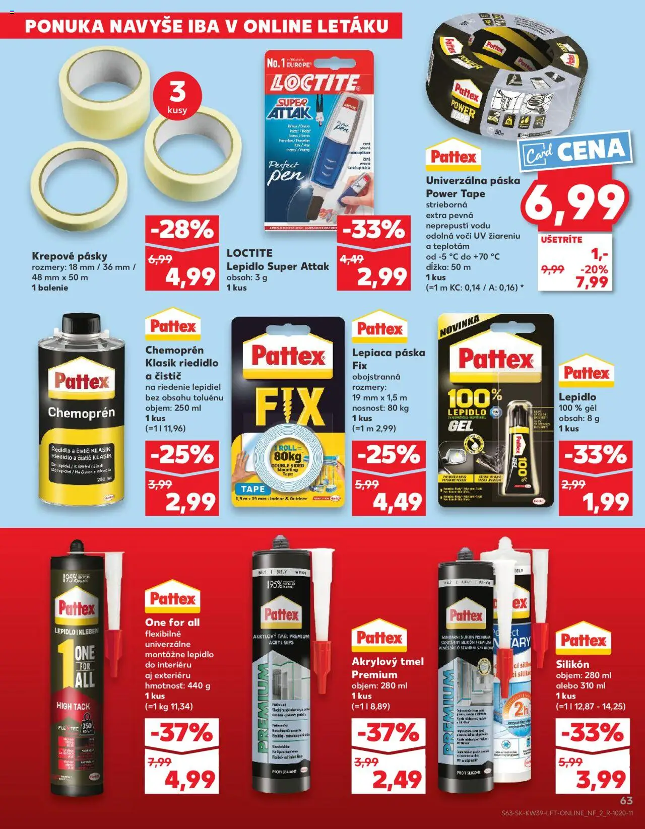 Nové Kaufland akcie – leták je platný od 25.09.2025 | Strana: 63