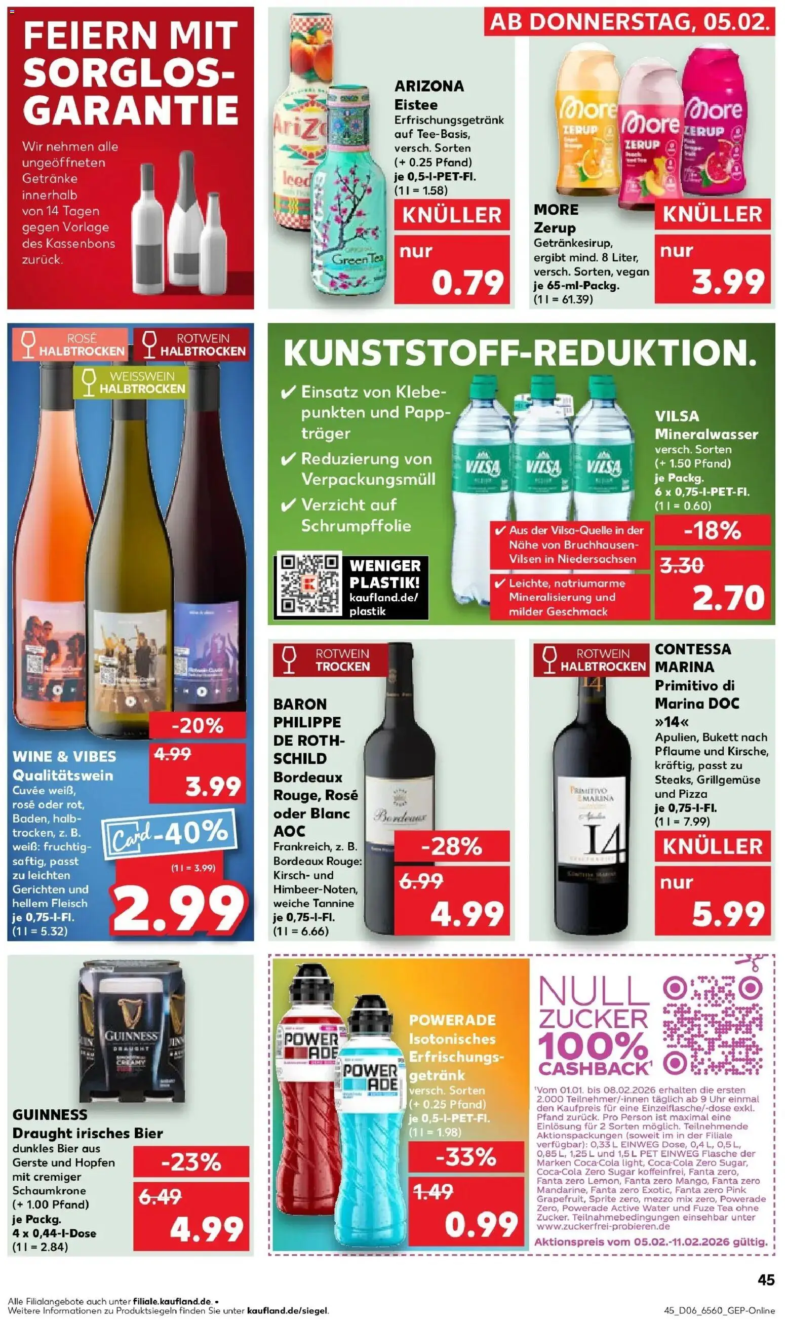 Kaufland prospekt Mayen	 – gültig ab 09.02.2026 | Seite: 43 | Produkte: Mezzo mix, Bier, Rotwein halbtrocken, Rouge