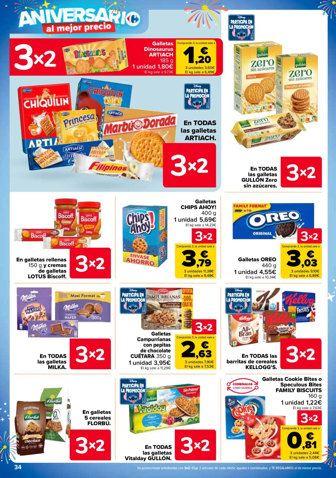 Carrefour folleto │ válido desde el 25.09.2025 | Página: 36 | Productos: Chocolate, Cereales, Galletas, Galletas rellenas