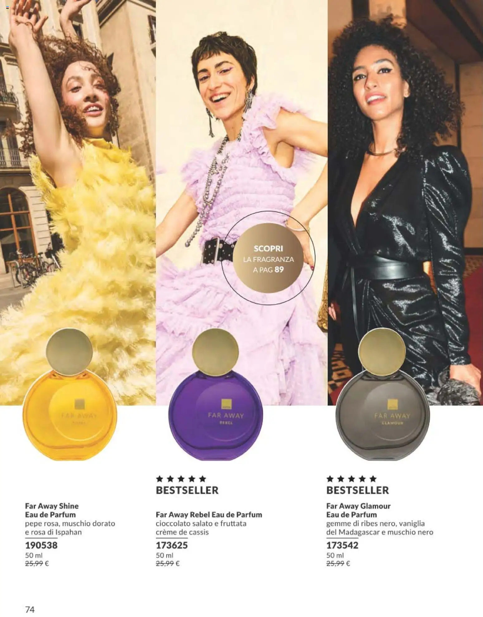 Volantino Avon del 31.12.2025 | Pagina: 74 | Prodotti: Cioccolato, Pepe, Fragranza