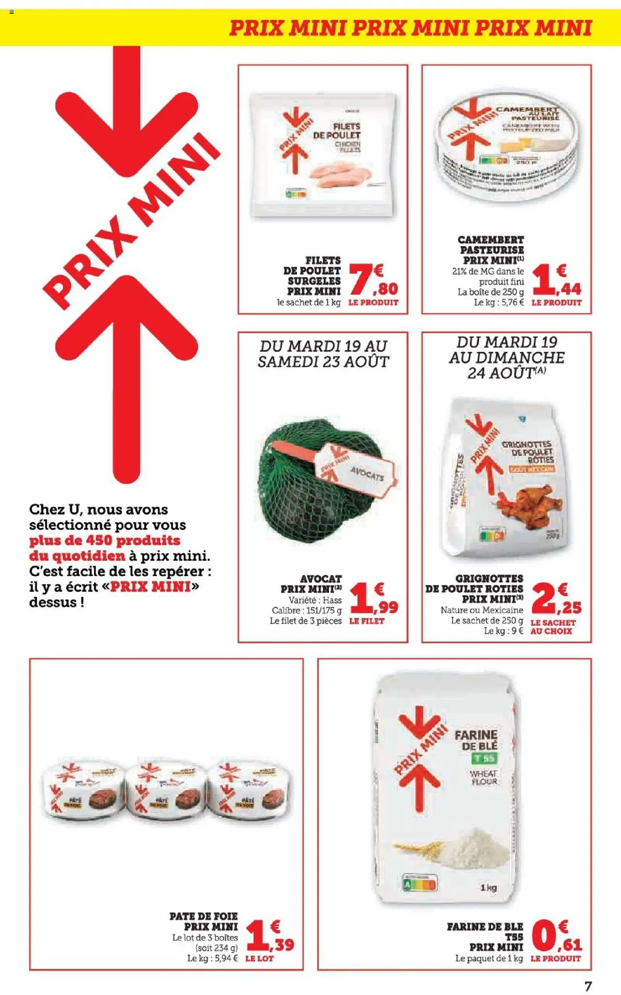  | Page: 7 | Produits: Avocat, Farine de ble, Avocats, Farine