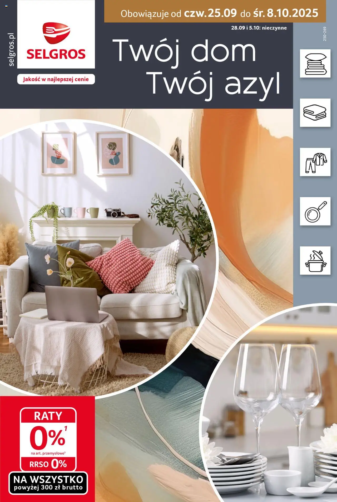 Selgros cash&carry Gazetka - Home&Deco od 25.09.2025 | Strona: 1
