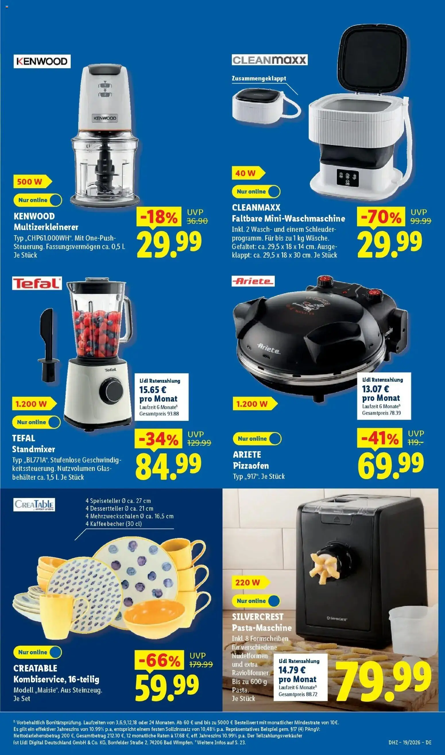 Lidl Německo leták od 04.05.2026 | Strana: 53 | Produkty: Tefal