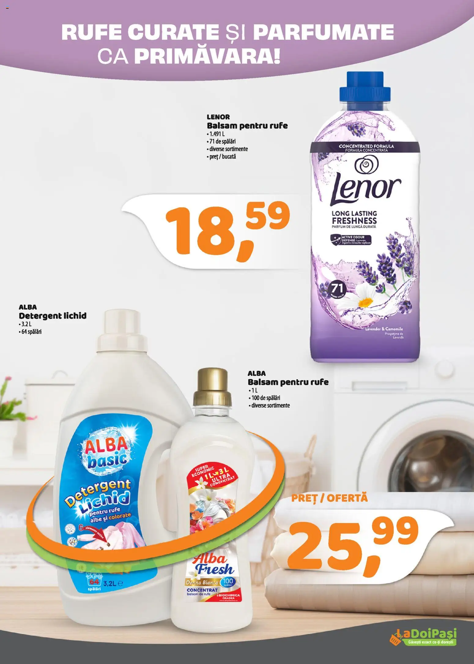 Noul catalog LaDoiPași – valabil de la 01.03.2026 | Pagină: 14 | Produse: Parfum, Balsam, Yorgan, Detergent