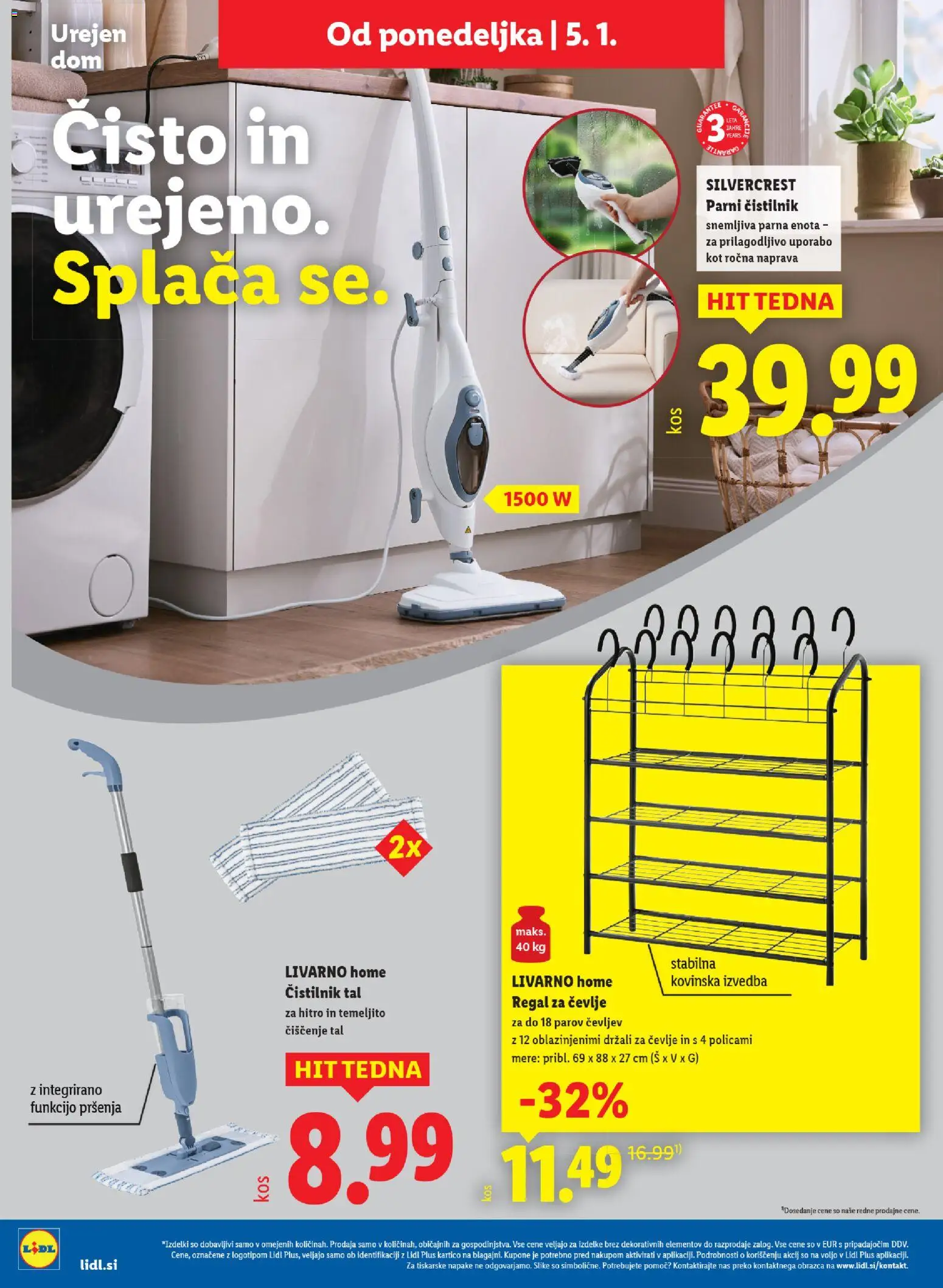 Novi Lidl katalog ponudbe – veljaven od 30.12.2025 | Stran: 30 | Izdelki: Regal