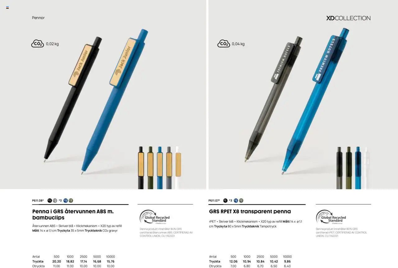 Lyreco reklamblad aktuell från 12.03.2024 | Sida: 161 | Produkter: Penna