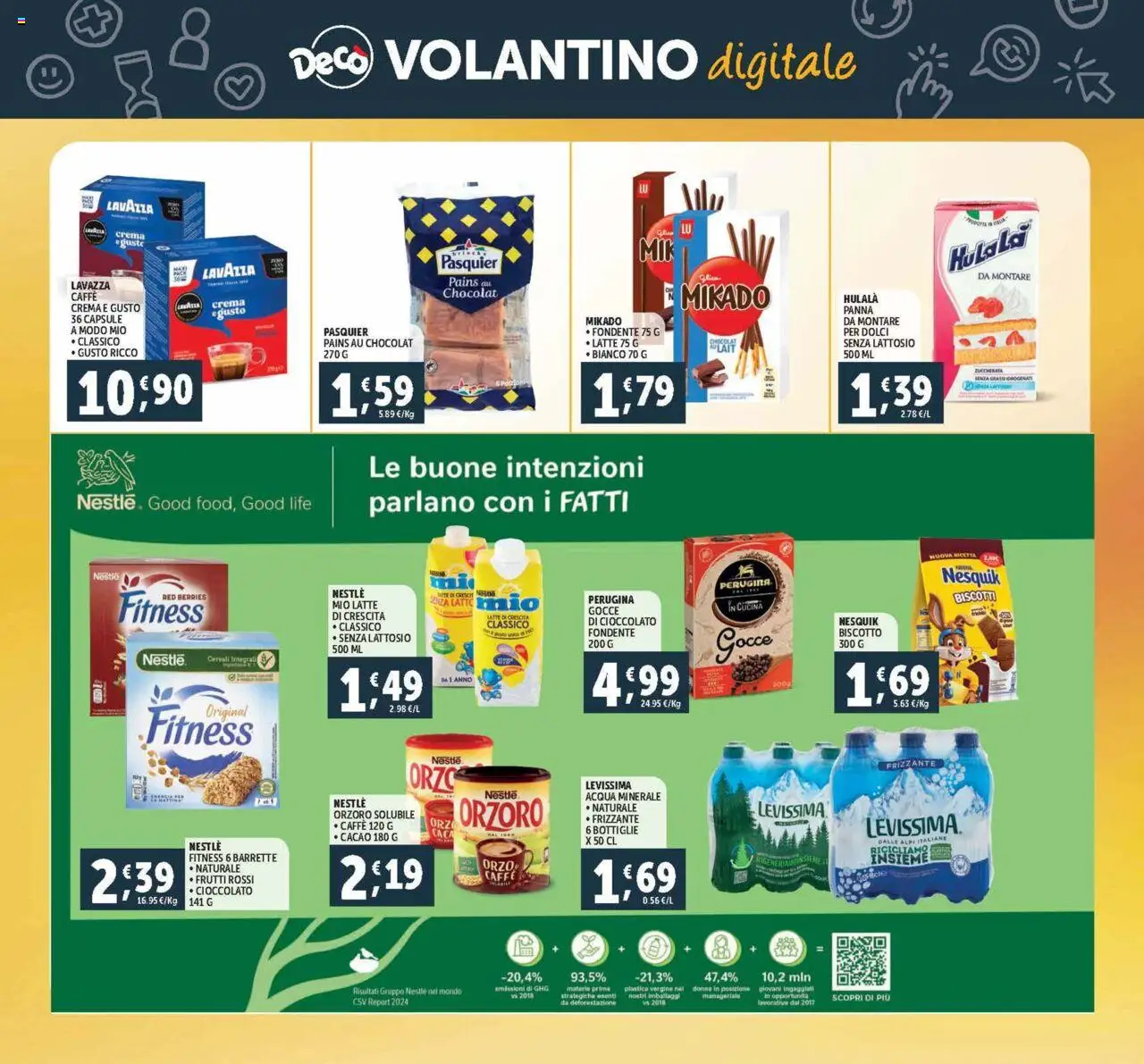 Volantino Decò del 03.10.2025 | Pagina: 26 | Prodotti: Crema, Caffè, Panna, Cacao