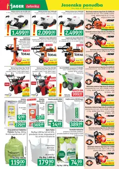 Jager katalog akcije – veljaven od 10.12.2025 | Stran: 3 | Izdelki: Baterija, Teza, Kosilnica, Robotska kosilnica