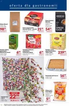 Makro Gazetka - Oferta dla gastronomii od 27.05.2025 | Strona: 12 | Produkty: Malina, Nescafe, Herbatniki, Kawa
