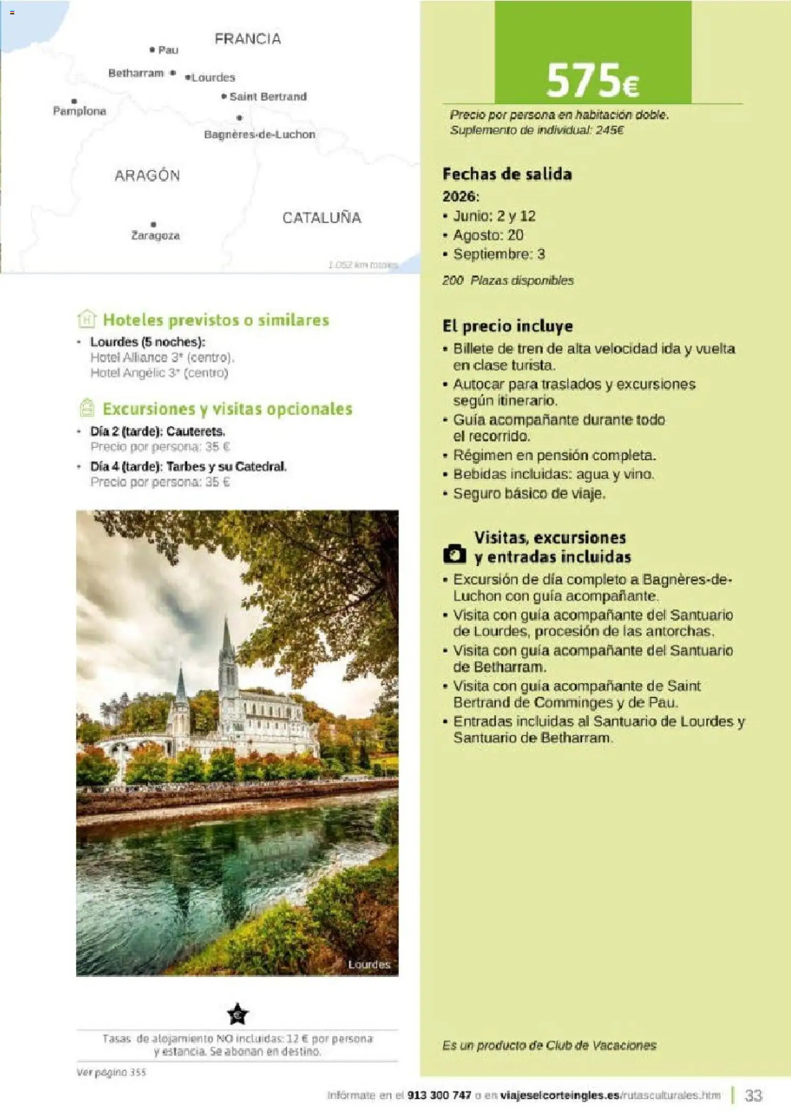 Viajes El Corte Inglés Rutas Culturales de la Comunidad de Madrid │ válido desde el 01.04.2026 | Página: 33