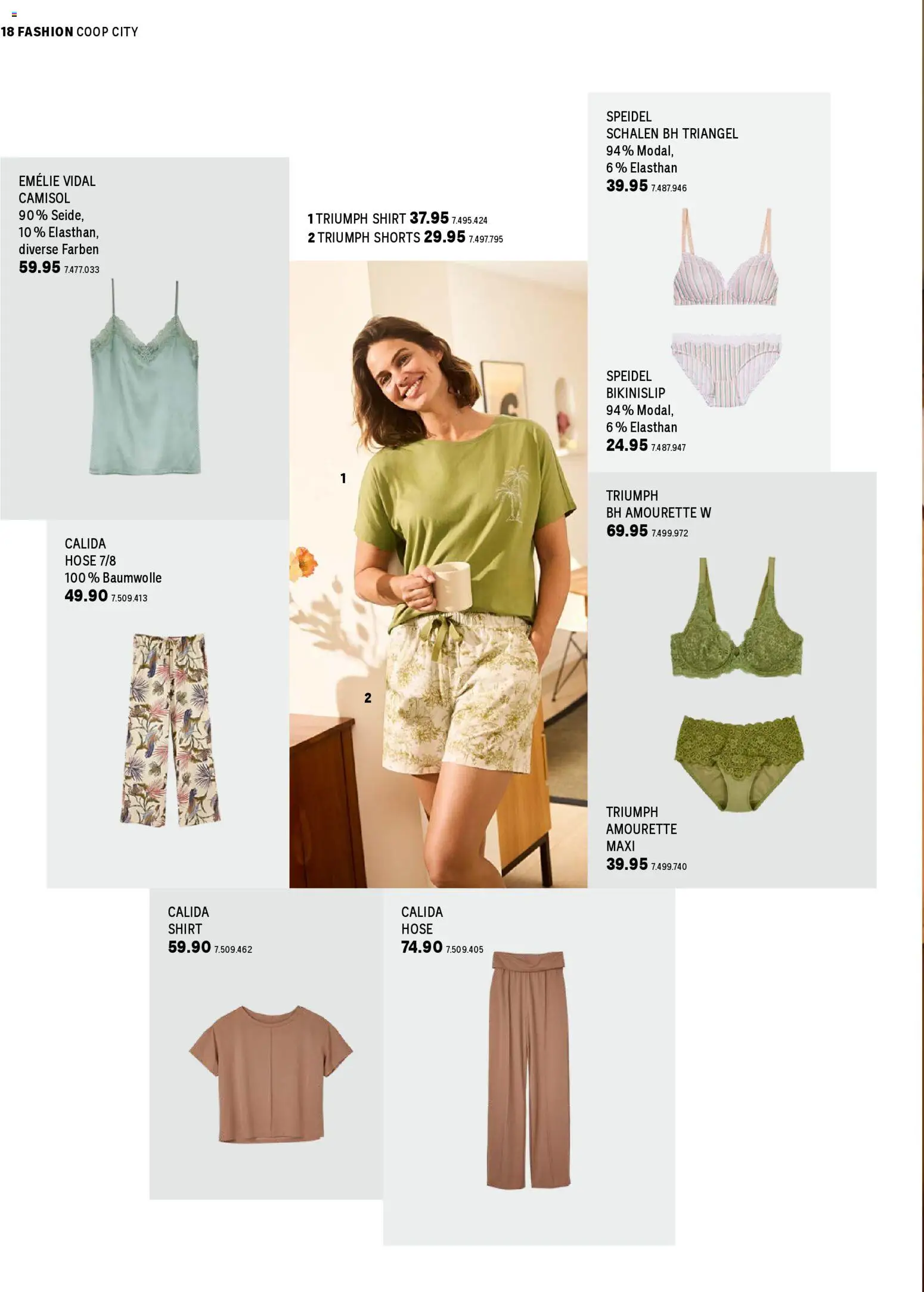 Coop City aktionen Ostern – gültig ab 23.03.2026 | Seite: 18 | Produkte: Hose, Bh, Shirt