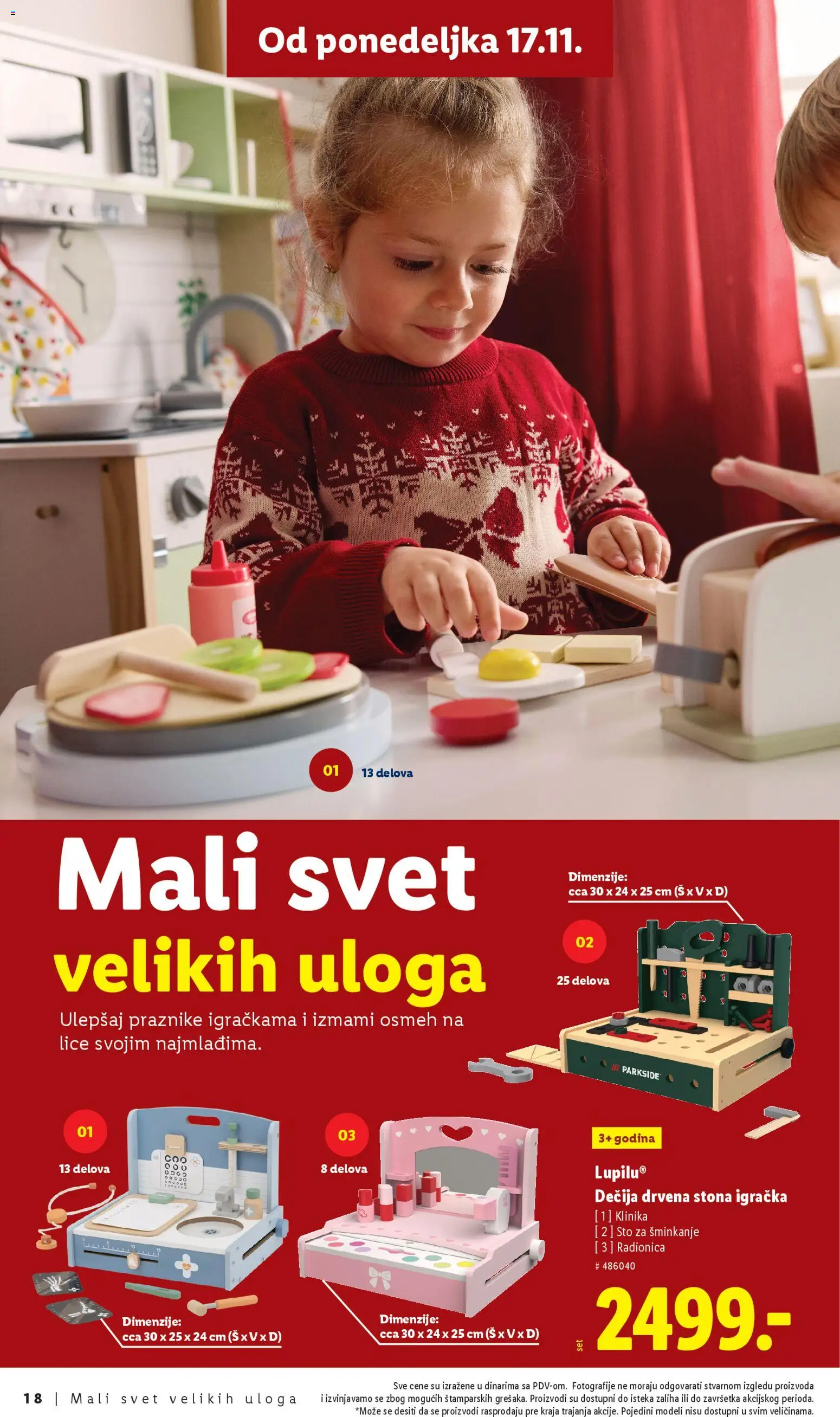 Lidl katalog - važi od 10.11.2025 | Strana: 18 | Proizvode: Parkside, Sto