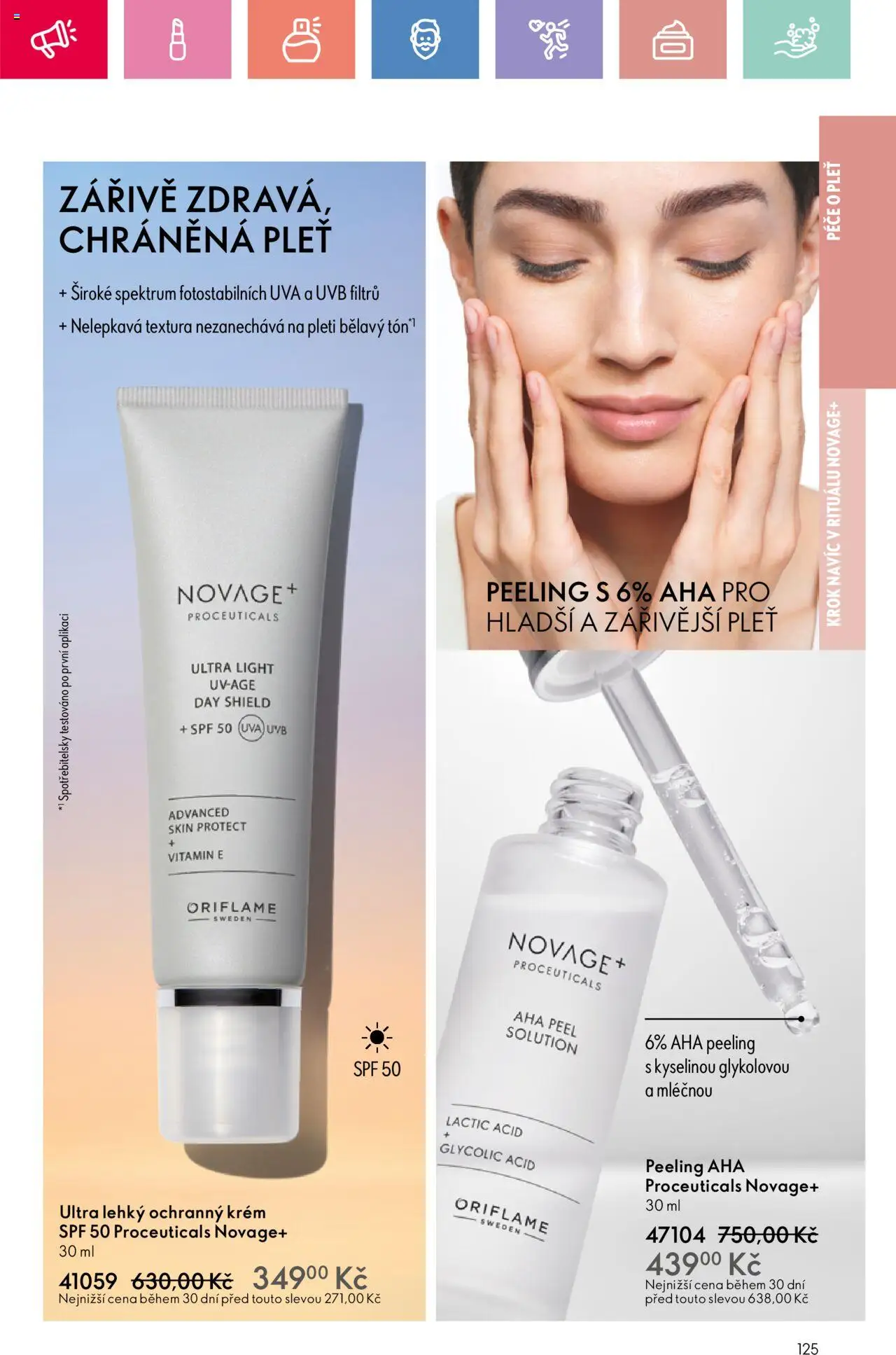 Oriflame katalog č.10/2025 od 06.07.2025 | Strana: 125 | Produkty: Krém, Peeling