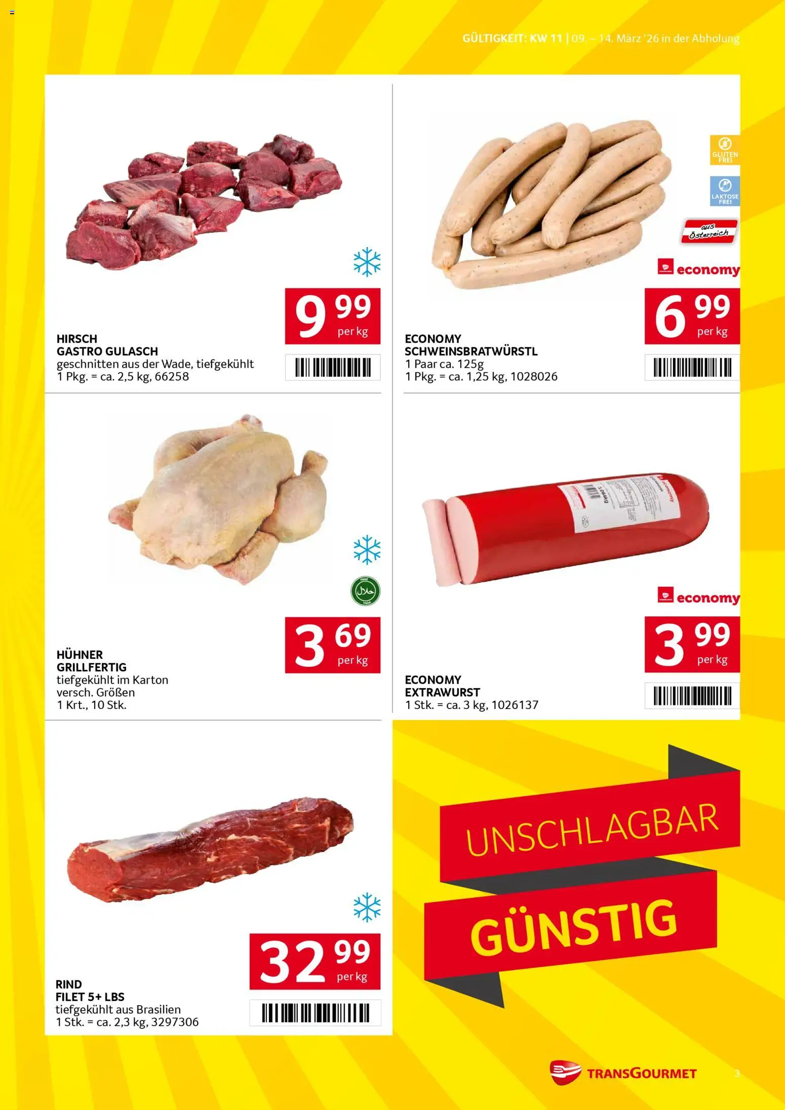 Transgourmet Flugblatt gültig ab 08.03.2026 | Seite: 3