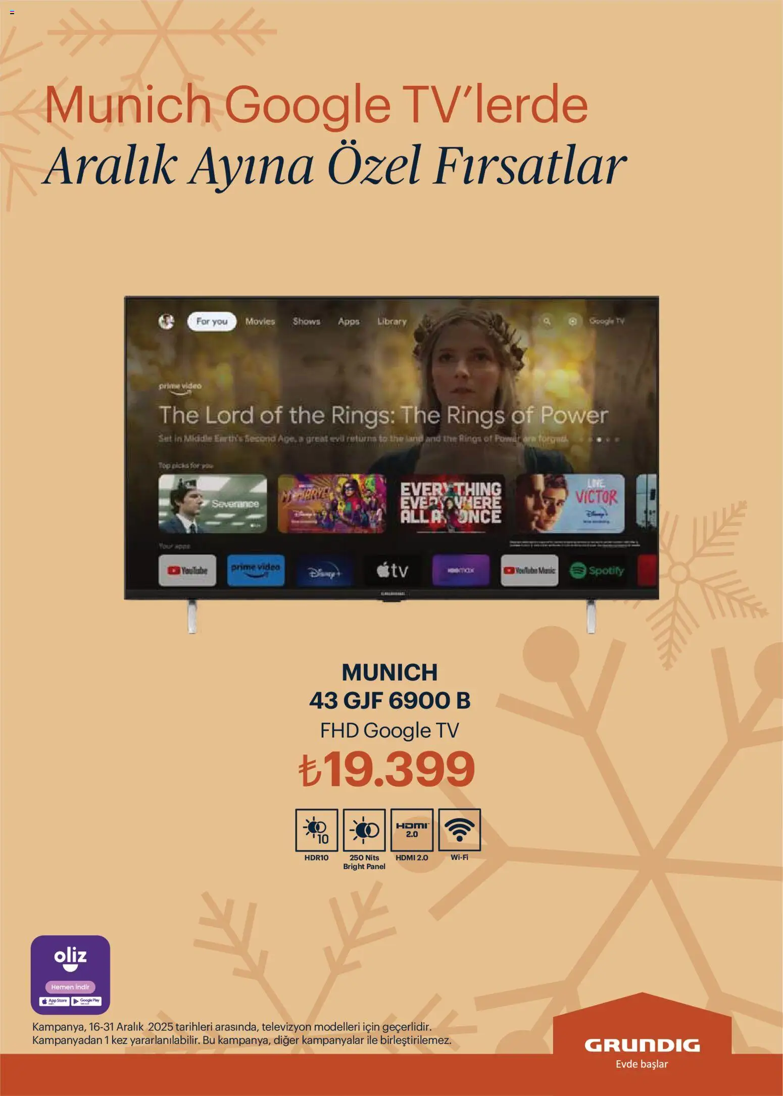 Arçelik Katalog - 16.12.2025 tarihinden itibaren geçerlidir | Sayfa: 98 | Ürünler: TV, Televizyon, Video