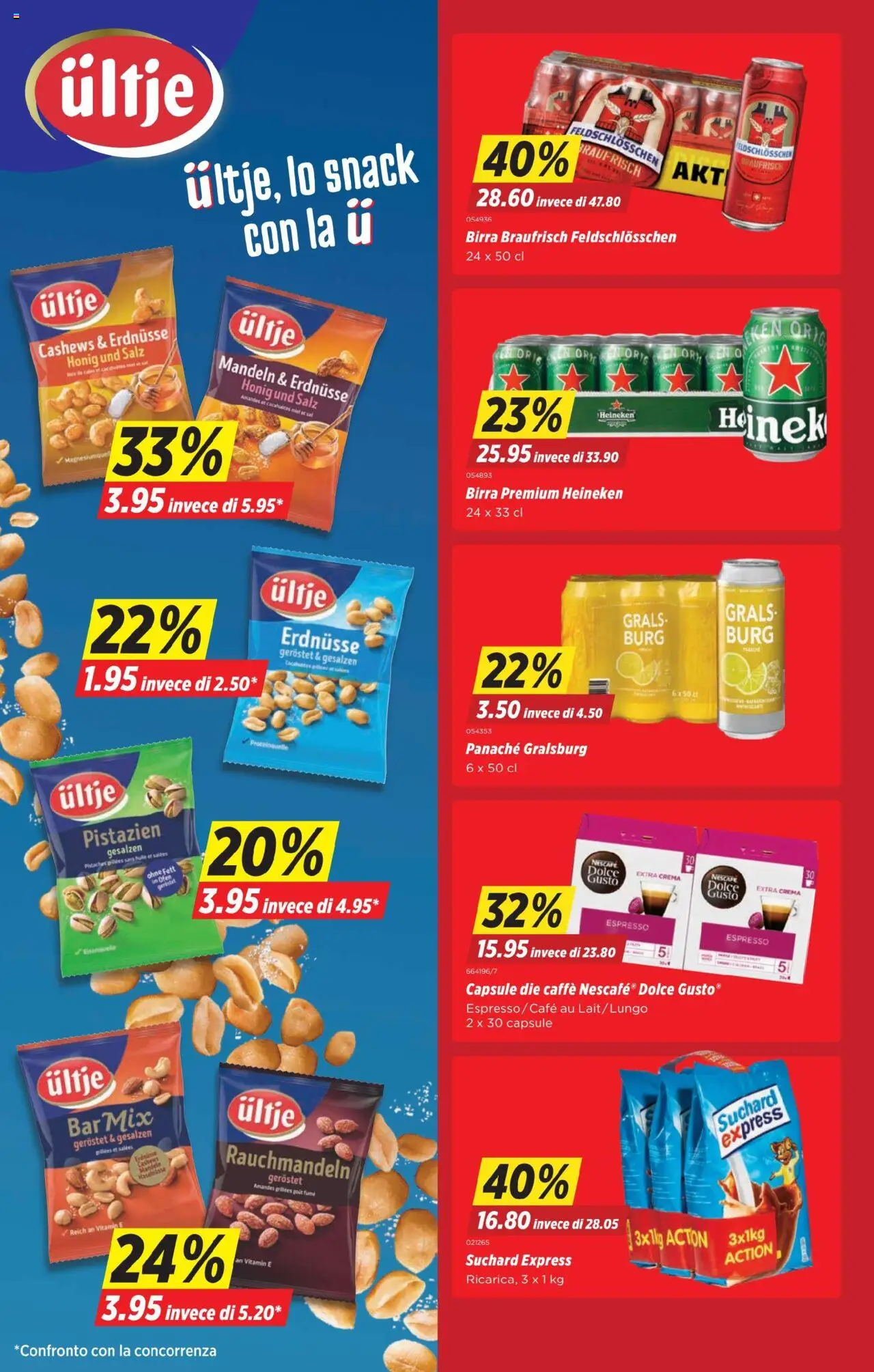 Denner Aktionen IT – gültig ab 09.09.2025 | Seite: 18 | Produkte: Erdnüsse, Salz, Ofen