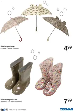 Zeeman - Folder - Voorbeeld van een folder van Zeeman, geldig van 24.01.2026 | Pagina: 9 | Producten: Paraplu, Kinder