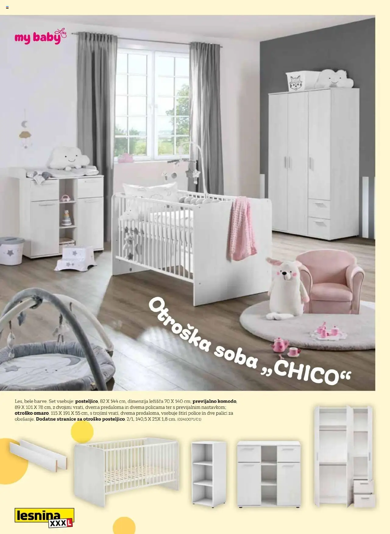 XXXL Lesnina katalog svet otroških sob │ velja od 08.08.2025 | Stran: 10