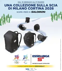 Anteprima del volantino Esselunga S Collezione Salomon - Milano catalogo valido a partire dal 15.01.2026