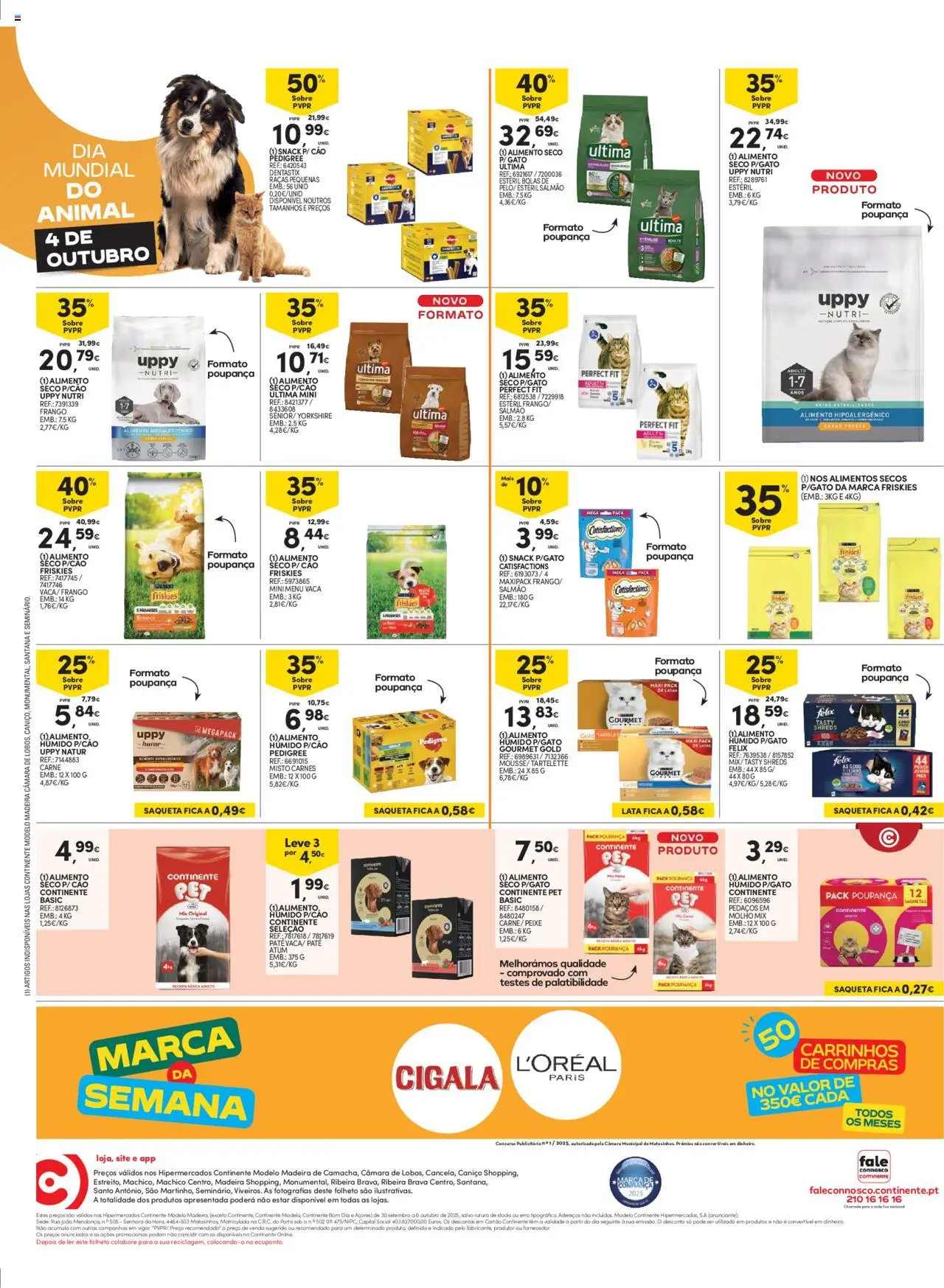 Continente - Madeira │ válido de 30.09.2025 | Página: 24 | Produtos: Atum, Salmão, Peixe, Carne