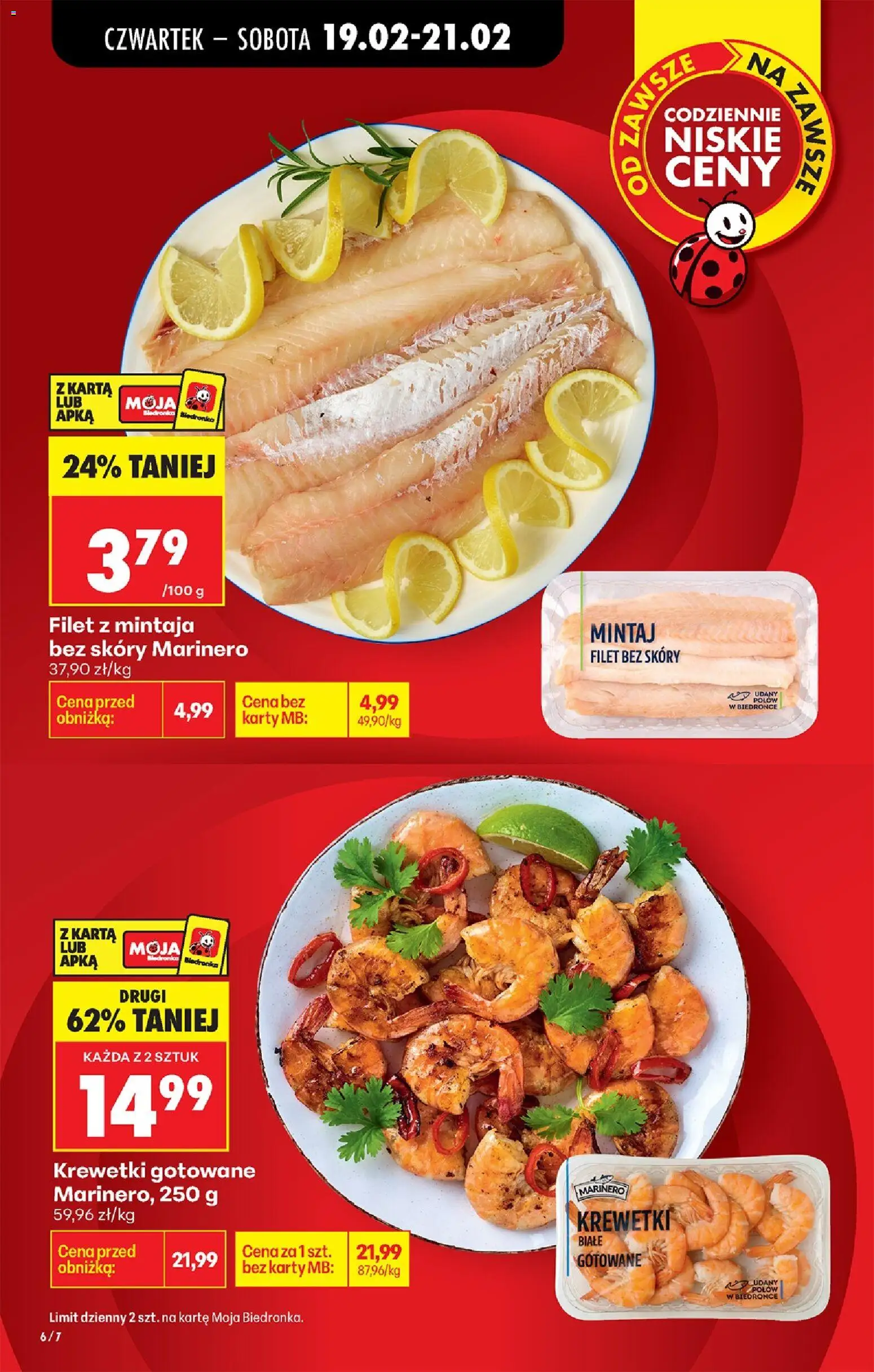 Biedronka Polsko leták - W tym tygodniu od 19.02.2026 | Strana: 8 | Produkty: Filet, Karty