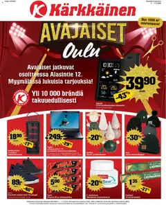Kärkkäinen-mainoslehti voimassa 04.03.2026 alkaen