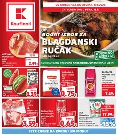 Kaufland - Osijek - Pregled kataloga iz trgovine Kaufland, vrijedi od 13.08.2025