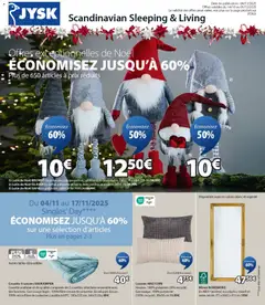 Jysk - Prévisualisation de Jysk brochure valide à partir de 04.11.2025