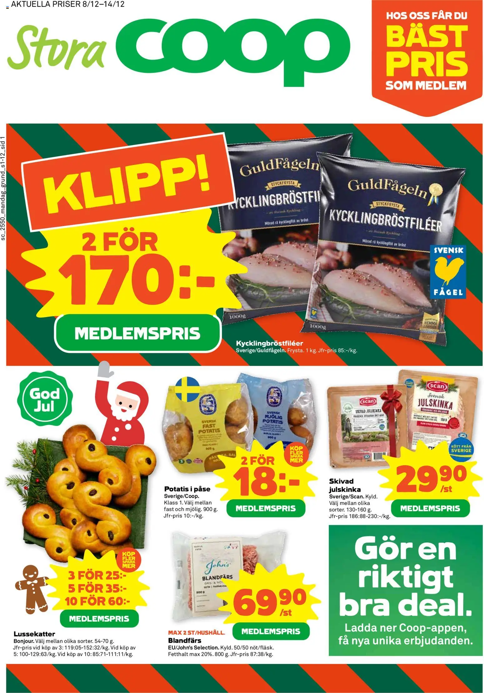 Stora Coop reklamblad aktuell från 08.12.2025 | Sida: 1