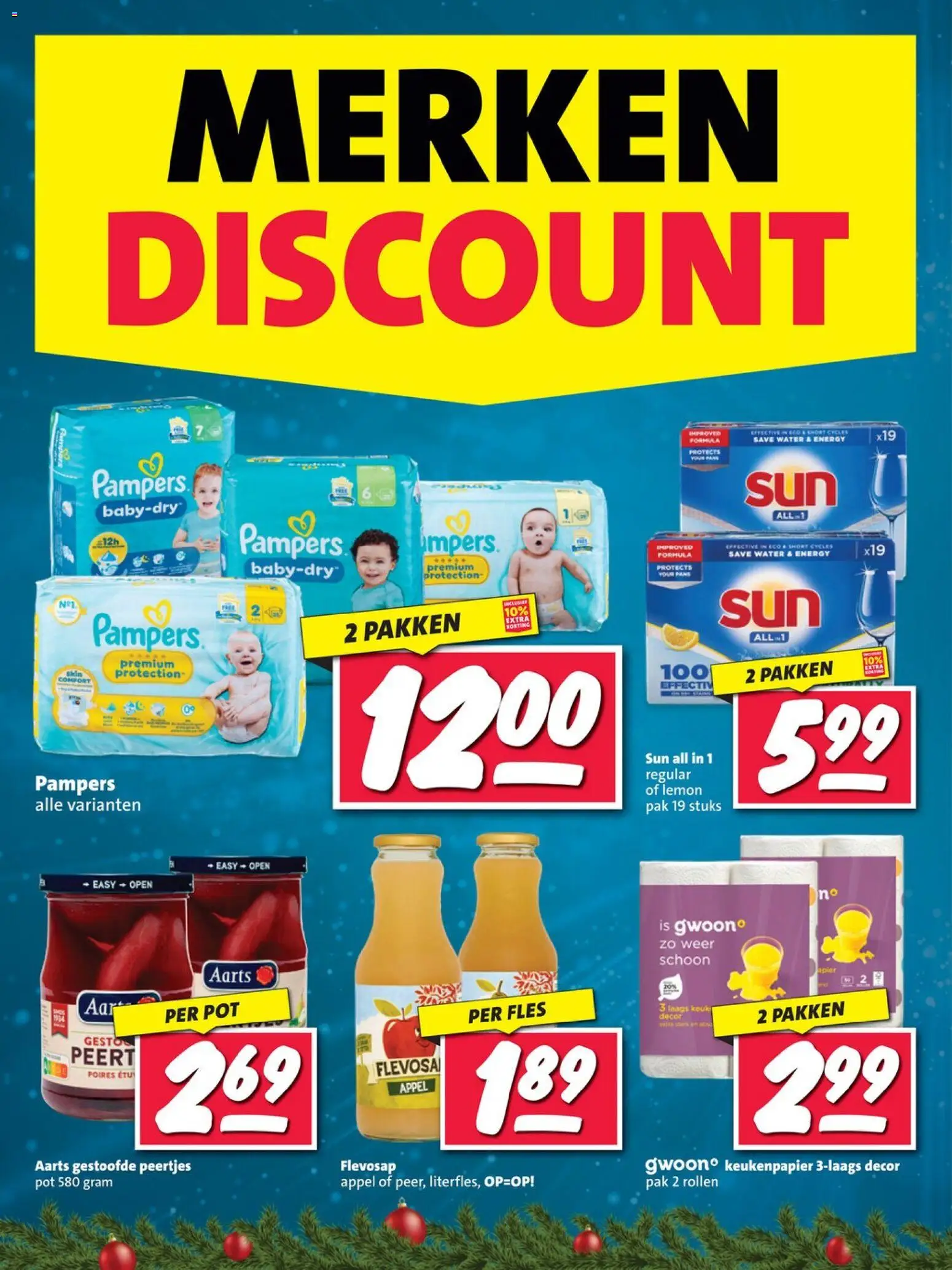 {H1} | Pagina: 18 | Producten: Keukenpapier, Pampers, Festék, Appel