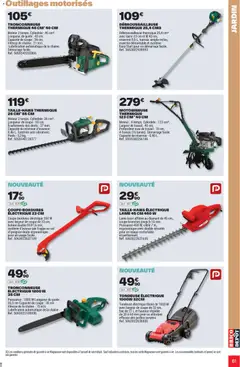 Brico Dépôt - Prévisualisation de Brico Dépôt - L'officiel du bricolage valide à partir de 25.03.2026 | Page: 61