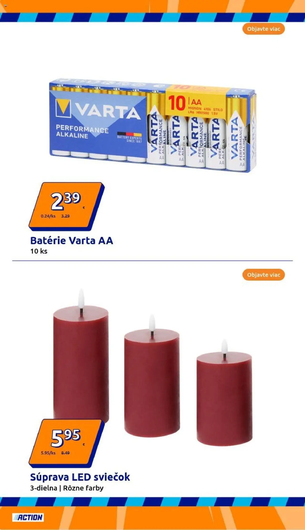Nové Action akcie – leták je platný od 17.09.2025 | Strana: 18 | Produkty: Led