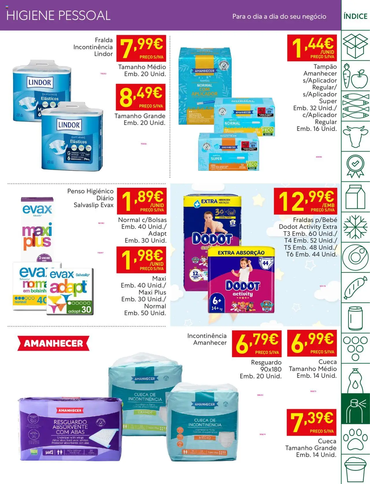 Recheio folheto │ válido de 05.08.2025 | Página: 45 | Produtos: Fraldas, Calça