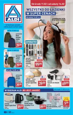 Pogląd oferty "Aldi Gazetka - Hity od Środy i od Soboty" - ważna od 11.02.2026
