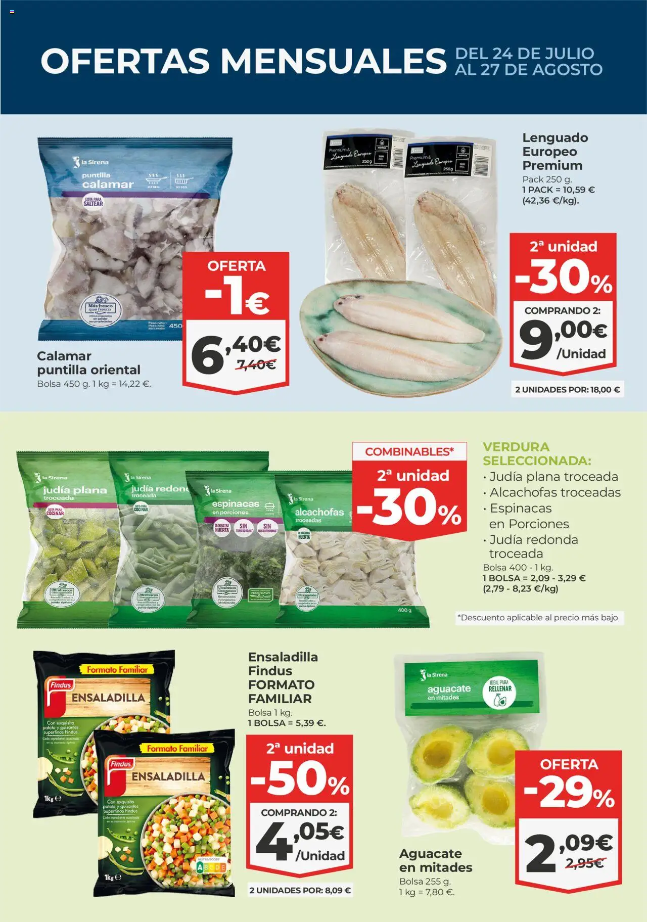 La Sirena - Ibiza │ válido desde el 14.08.2025 | Página: 5 | Productos: Ensaladilla, Πορσελάνη, Bolsa