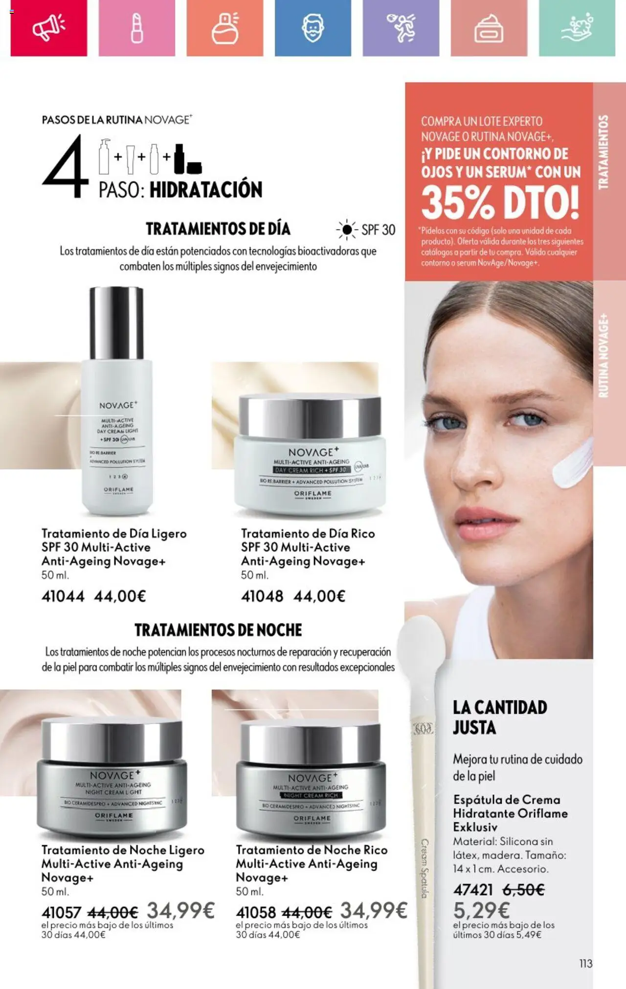 Oriflame - Catálogo Campaña 9 │ válido desde el 22.06.2025 | Página: 113 | Productos: Sérum, Crema, Crema hidratante