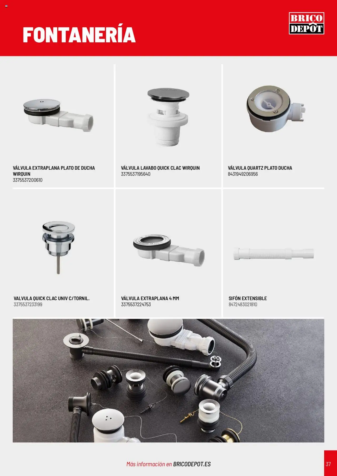 Brico Depôt Baňos │ válido desde el 17.07.2024 | Página: 37 | Productos: Lavabo, Ducha