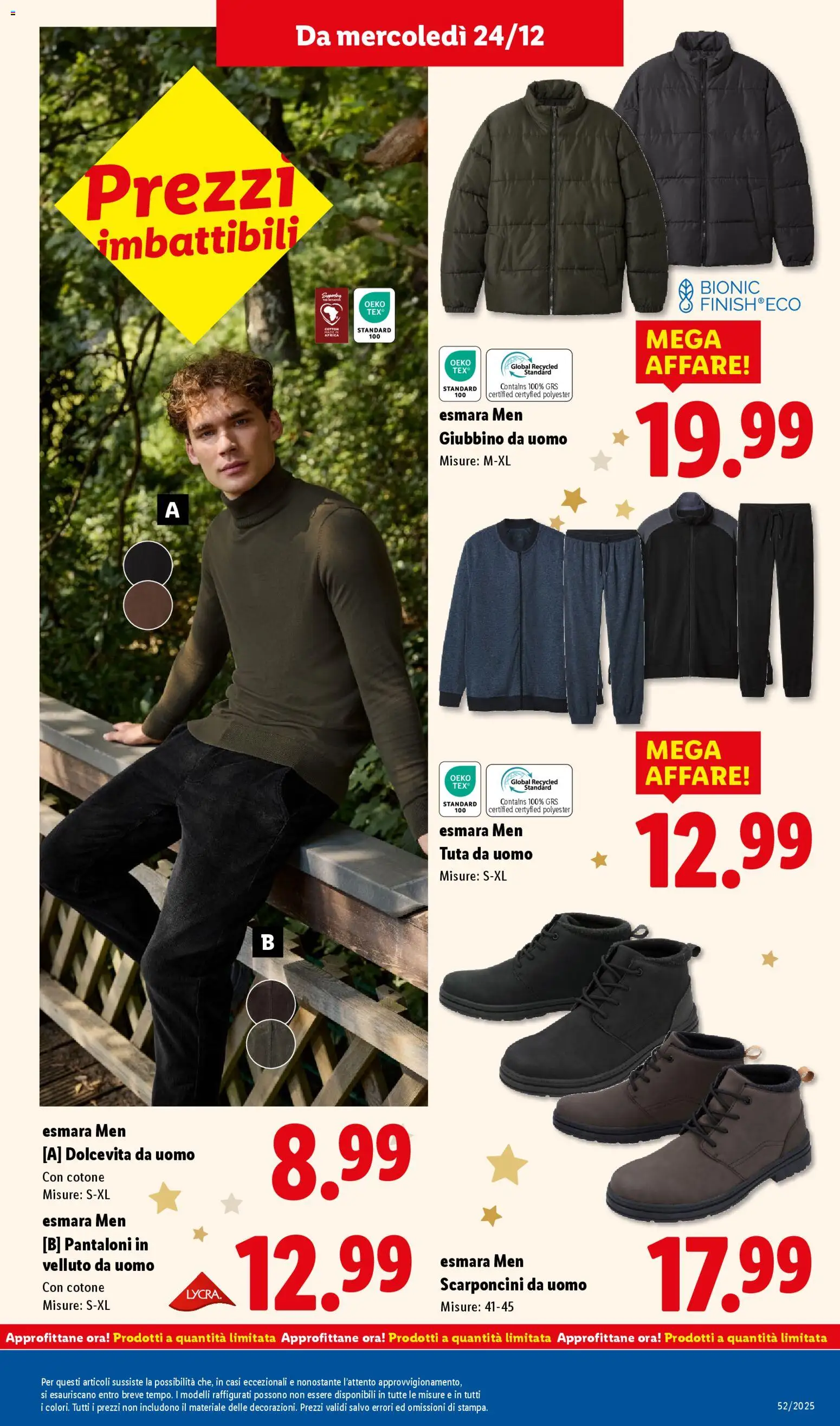 Volantino Lidl del 21.12.2025 | Pagina: 43 | Prodotti: Pantaloni