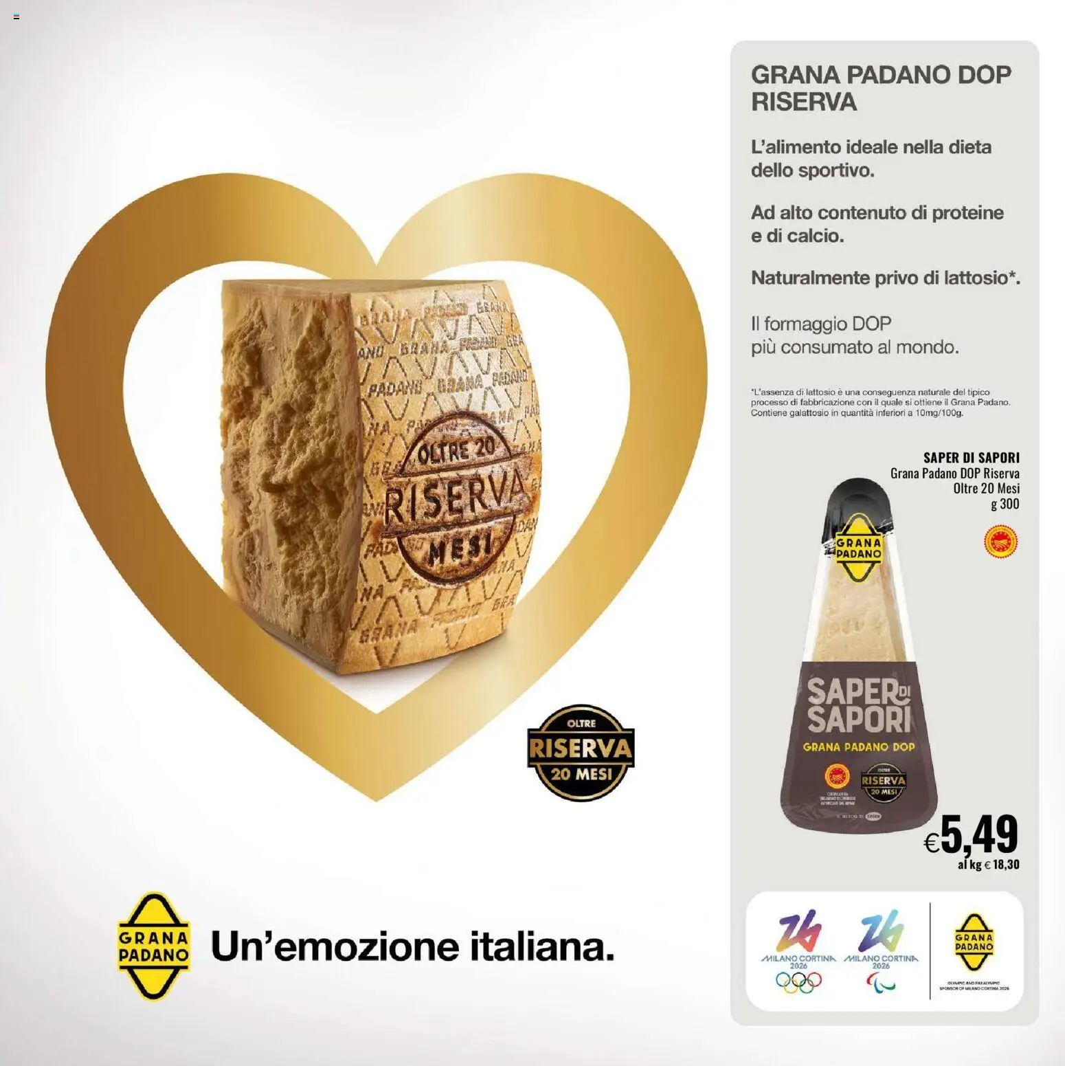 Volantino Famila del 13.11.2025 | Pagina: 10 | Prodotti: Formaggio, Grana Padano