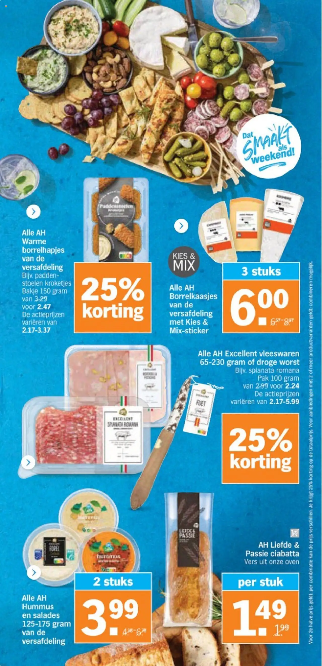 | Pagina: 27 | Producten: Kan, Salades, Worst, Oven