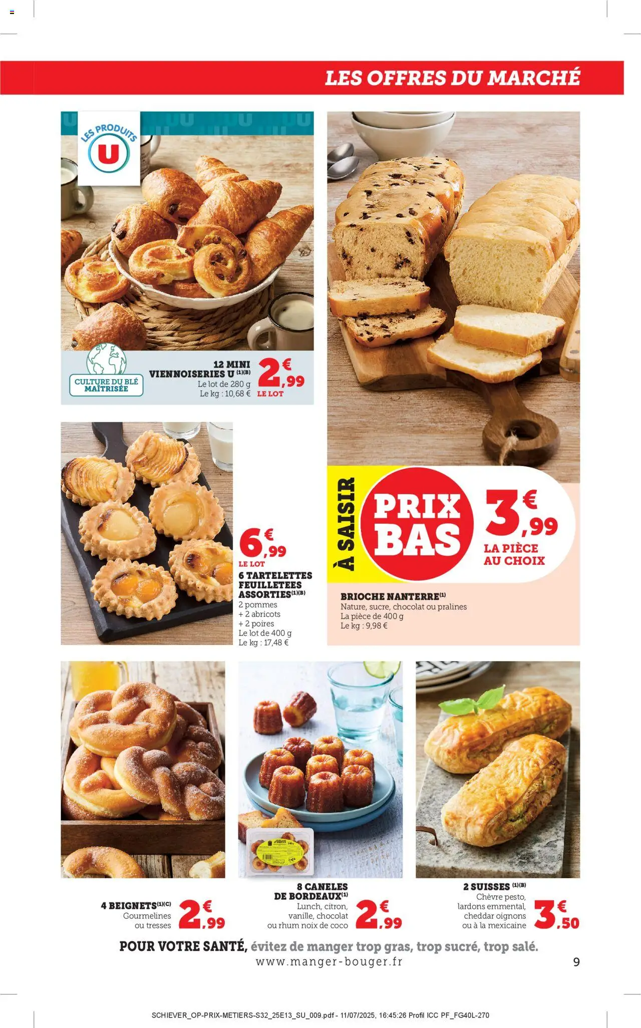  | Page: 9 | Produits: Noix de coco, Lardons, Pommes, Noix