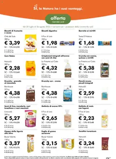 Volantino Natura Sì del 30.07.2025 | Pagina: 7