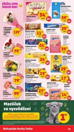 Penny Market leták - Čtvrtečník od 26.06.2025 | Strana: 16 | Produkty: Toffifee, Hračky, Kytice, Oplatky