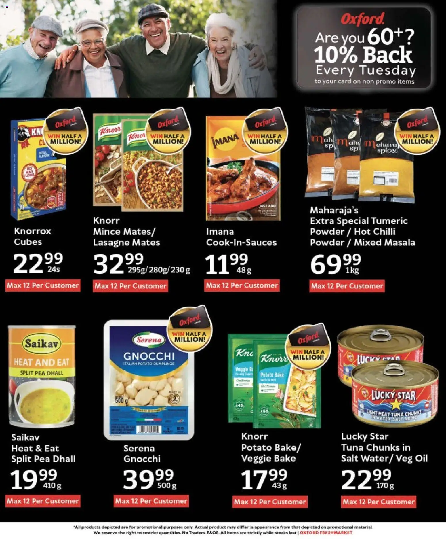 New Oxford Freshmarket catalogue – valid from 29.10.2025 | Page: 16 | Products: Tuna, Oil, Spices, Chilli
