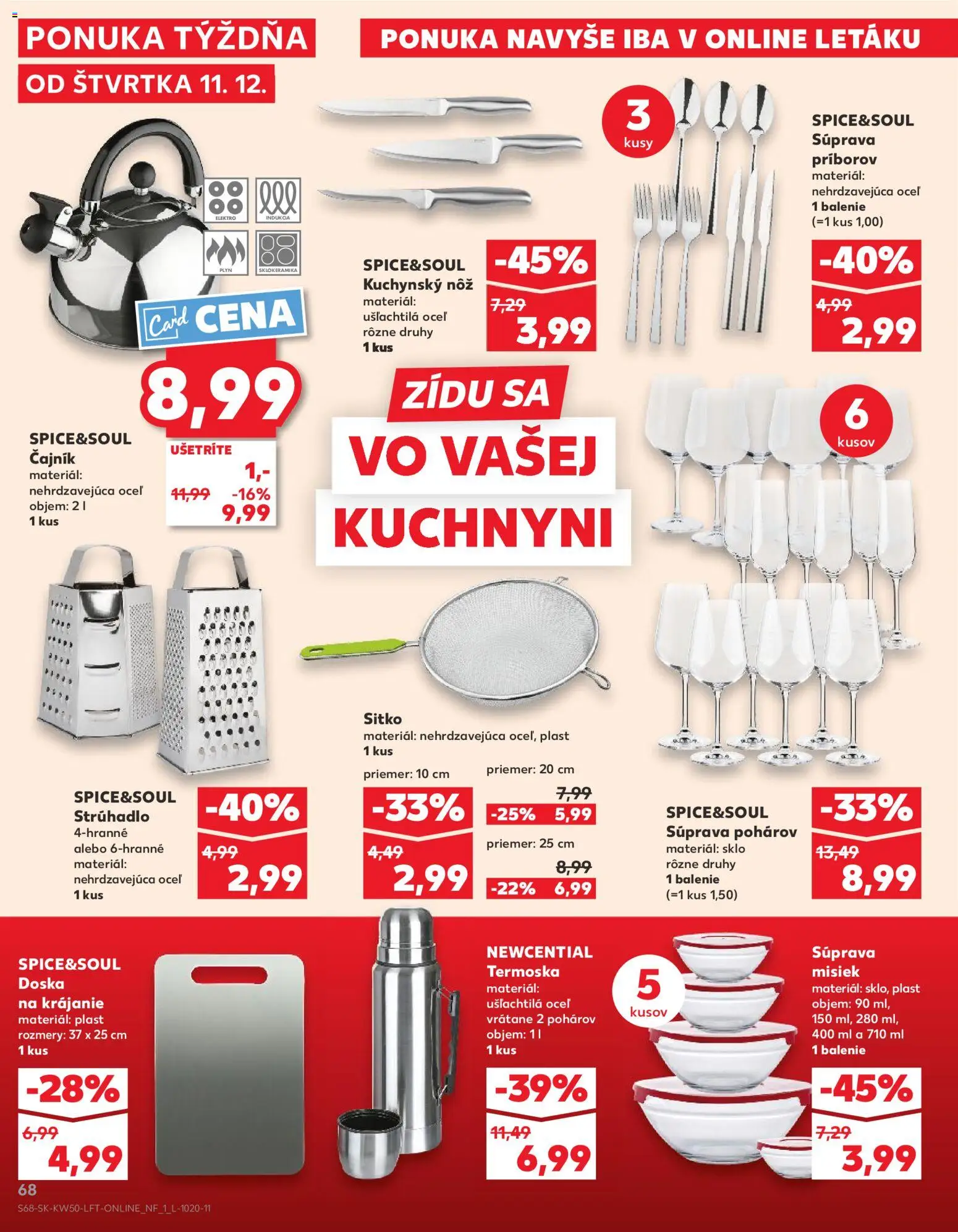 Nové Kaufland akcie – leták je platný od 11.12.2025 | Strana: 68